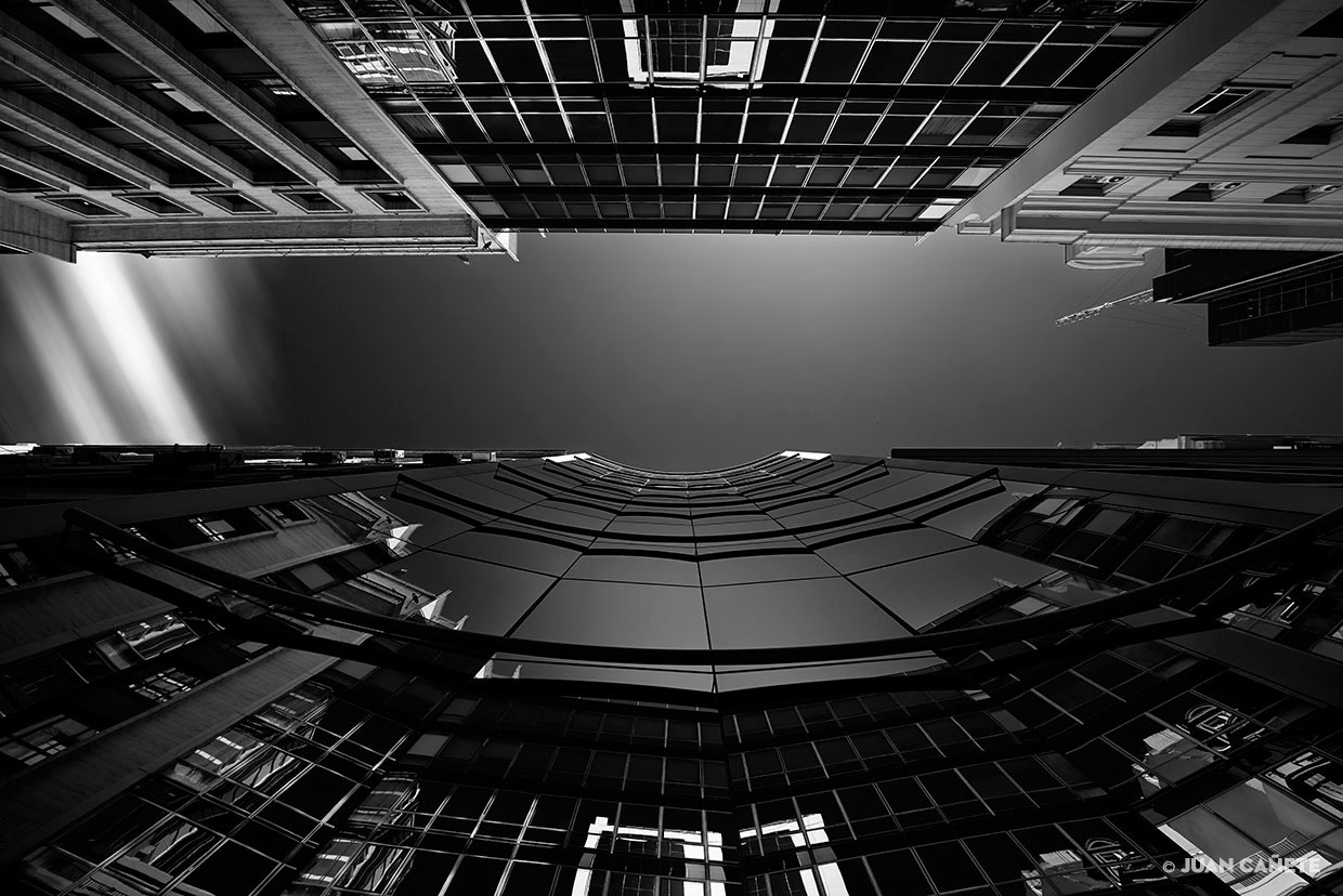 paisaje blanco y negro